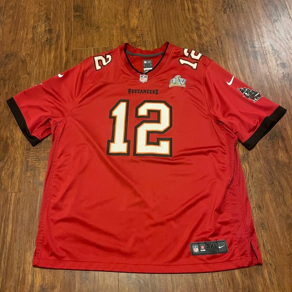 Men's Nike Tom Brady Tampa Bay
Buccaneers Super Bowl LV Jersey - Picture 1 of 7